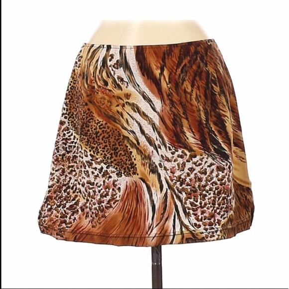 Racquets Sportswear wild animal mini skirt, size med - Picture 1 of 8